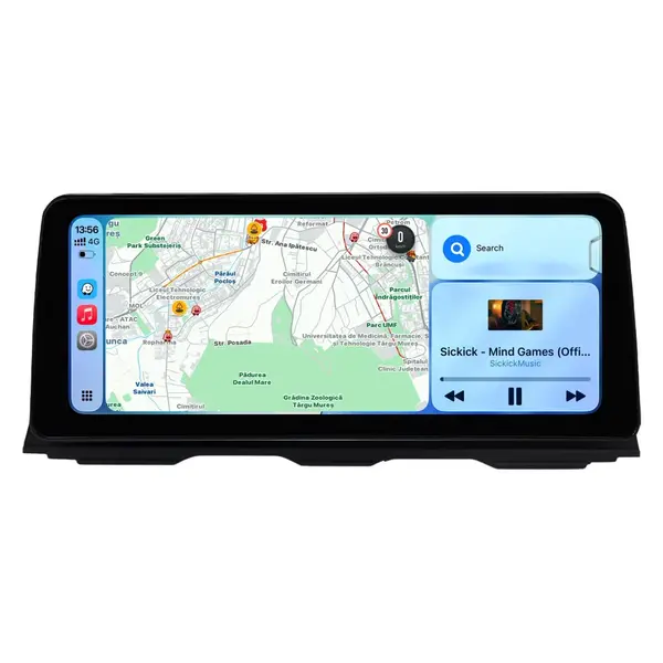 Navigatie Dedicata BMW Seria 5 E60 (2003 - 2010), CCC, 12.3 Inch, 4Gb Ram, 64Gb Stocare, Android Auto, Carplay CCC