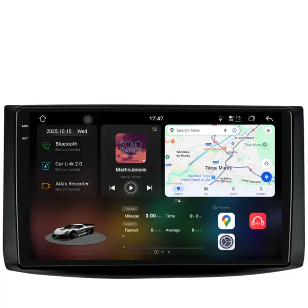 Navigatie Dedicata Chevrolet Aveo (2002-2011), 2K, 12Gb Ram, 256Gb Stocare, Carplay