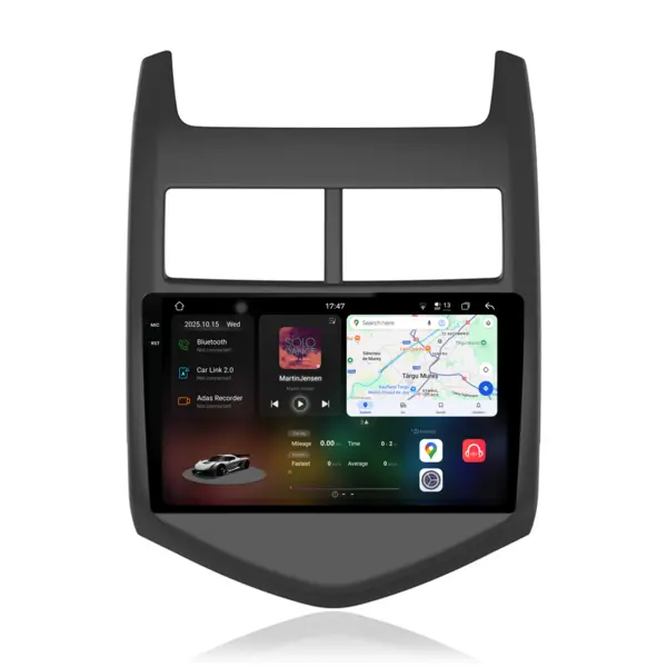 Navigatie Dedicata Chevrolet Aveo (2012-2014), 2K, 12Gb Ram, 256Gb Stocare, Carplay