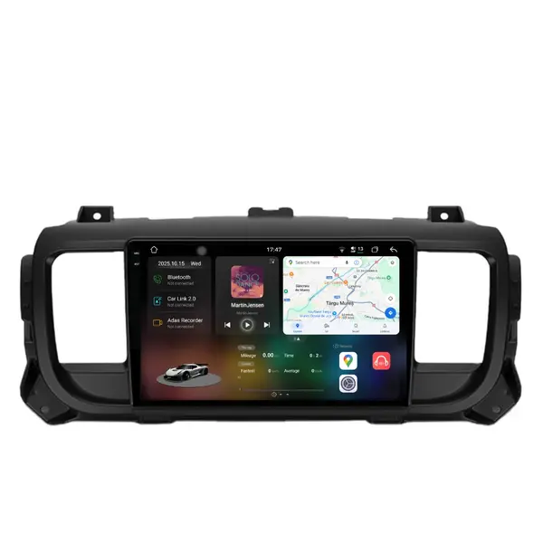 Navigatie Dedicata Citroen Jumpy 3 (2016 - 2021), 2K, 12Gb Ram, 256Gb Stocare, Android Auto, Carplay