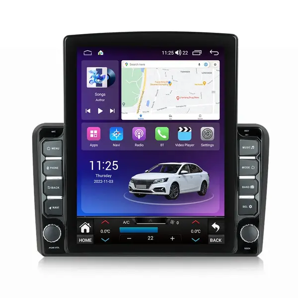 Navigatie dedicata cu Android Audi A3 (8P1) 2003 - 2013, 4GB RAM, Radio GPS Dual Zone, Touchscreen IPS 9.7" HD tip Tesla, Internet Wi-Fi si slot SIM 4G, Bluetooth, MirrorLink, USB