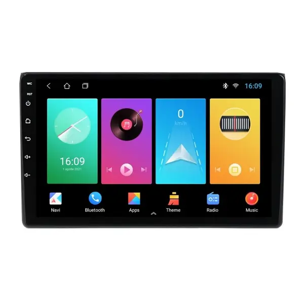 Navigatie dedicata cu Android Audi A4 (B6, B7) 2000 - 2008, 1GB RAM, Radio GPS Dual Zone, Display HD IPS 9" Touchscreen, Internet Wi-Fi, Bluetooth, MirrorLink, USB