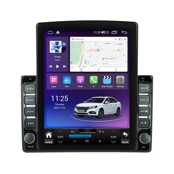 Navigatie dedicata cu Android Audi A4 (B6, B7) 2000 - 2008, 8GB RAM, Radio GPS Dual Zone, Touchscreen IPS 9.7" HD tip Tesla, Internet Wi-Fi si slot SIM 4G, Bluetooth, MirrorLink, USB