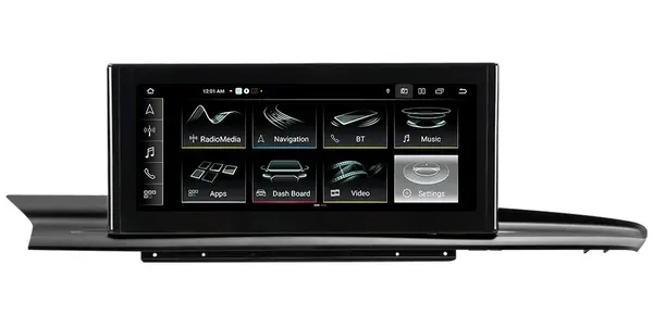 Navigatie dedicata cu Android Audi A6 (C7) / A7 2010 - 2019 cu navigatie 3G+ HN+R, 6GB RAM, Radio GPS Dual Zone, Display QLED 12.3" Touchscreen, Internet Wi-Fi si slot SIM 4G, Bluetooth, MirrorLink, USB