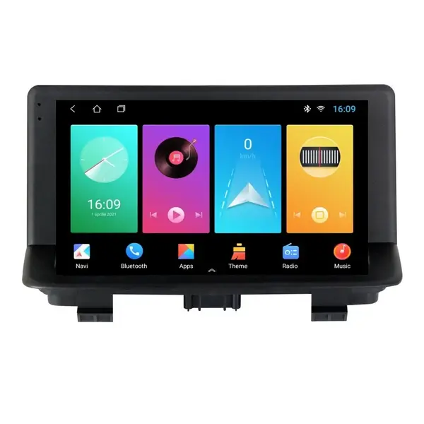 Navigatie dedicata cu Android Audi Q3 (8U) 2011 - 2020, 1GB RAM, Radio GPS Dual Zone, Display HD IPS 9" Touchscreen, Internet Wi-Fi, Bluetooth, MirrorLink, USB