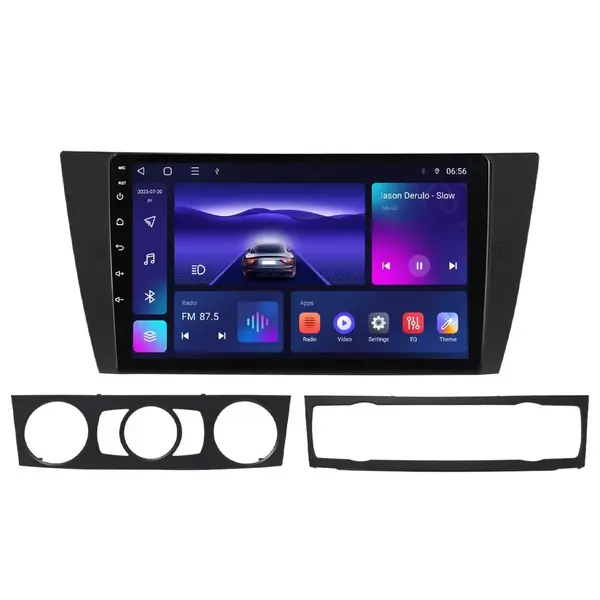 Navigatie dedicata cu Android BMW Seria 3 (E90) 2004 - 2013, 4GB RAM, Radio GPS Dual Zone, Display HD IPS 9" Touchscreen, Internet Wi-Fi, Bluetooth, MirrorLink, USB