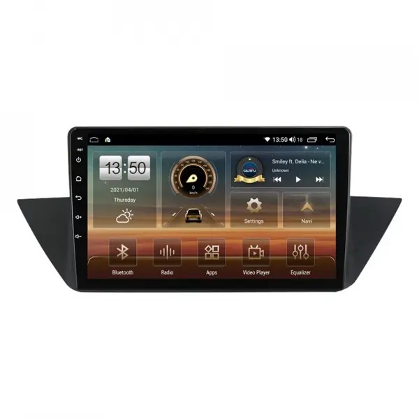 Navigatie dedicata cu Android BMW X1 (E84) 2009 - 2015, 8GB RAM, Radio GPS Dual Zone, Display HD QLED 10" Touchscreen, Internet Wi-Fi si slot SIM 4G, Bluetooth, MirrorLink, USB