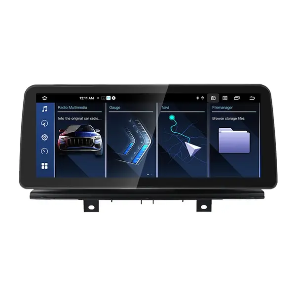 Navigatie dedicata cu Android BMW X5 (F15) 2016 - 2018 cu navigatie NBT EVO, 6GB RAM, Radio GPS Dual Zone, Display QLED 12.3" Touchscreen, Internet Wi-Fi si slot SIM 4G, Bluetooth, MirrorLink, USB