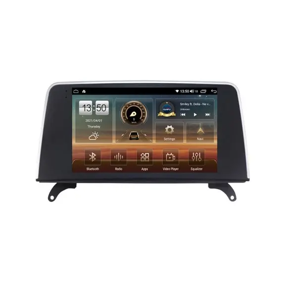 Navigatie dedicata cu Android BMW X6 (E71) 2007 - 2014, 4GB RAM, Radio GPS Dual Zone, Display HD QLED 9" Touchscreen, Internet Wi-Fi si slot SIM 4G, Bluetooth, MirrorLink, USB
