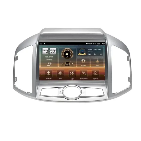 Navigatie dedicata cu Android Chevrolet Captiva 2011 - 2016, 4GB RAM, Radio GPS Dual Zone, Display HD QLED 9" Touchscreen, Internet Wi-Fi si slot SIM 4G, Bluetooth, MirrorLink, USB