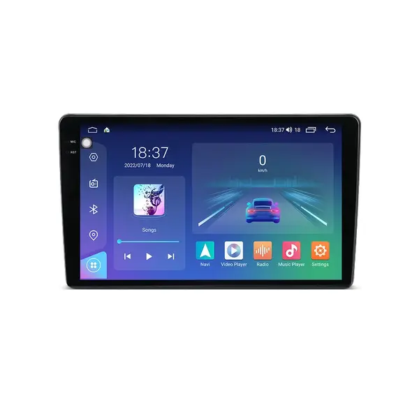Navigatie dedicata cu Android Citroen Berlingo 2008 - 2018, 8GB RAM, Radio GPS Dual Zone, Display 2K QLED 9.5" Touchscreen, Internet Wi-Fi si slot SIM 4G, Bluetooth, MirrorLink, USB