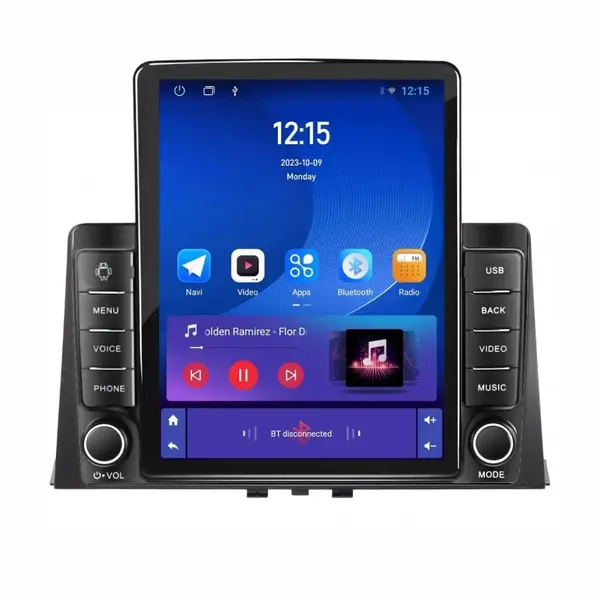 Navigatie dedicata cu Android Citroen Berlingo dupa 2018, 1GB RAM, Radio GPS Dual Zone, Touchscreen IPS 9.7" HD tip Tesla, Internet Wi-Fi, Bluetooth, MirrorLink, USB