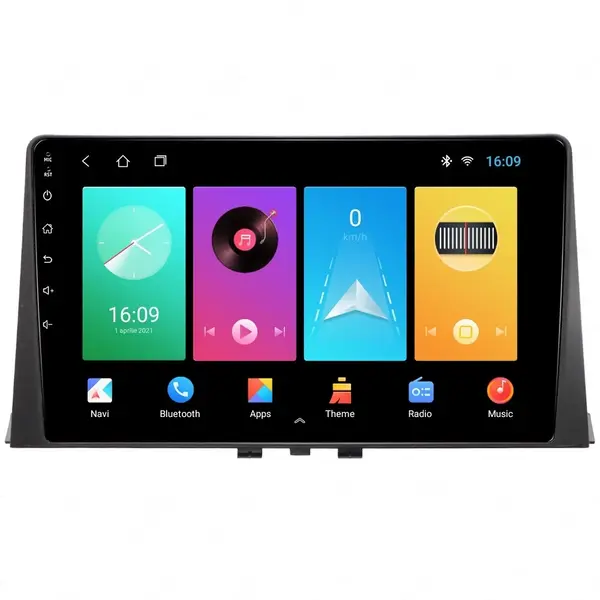 Navigatie dedicata cu Android Citroen Berlingo dupa 2018, 2GB RAM, Radio GPS Dual Zone, Display HD IPS 10" Touchscreen, Internet Wi-Fi, Bluetooth, MirrorLink, USB