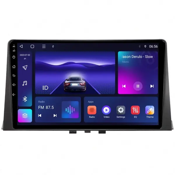 Navigatie dedicata cu Android Citroen Berlingo dupa 2018, 4GB RAM, Radio GPS Dual Zone, Display HD IPS 10" Touchscreen, Internet Wi-Fi, Bluetooth, MirrorLink, USB