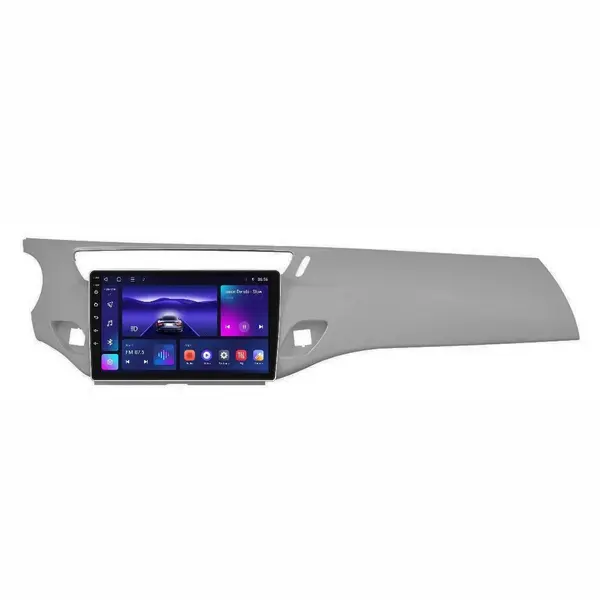 Navigatie dedicata cu Android Citroen C3 2009 - 2016, gri, 4GB RAM, Radio GPS Dual Zone, Display HD IPS 9" Touchscreen, Internet Wi-Fi, Bluetooth, MirrorLink, USB