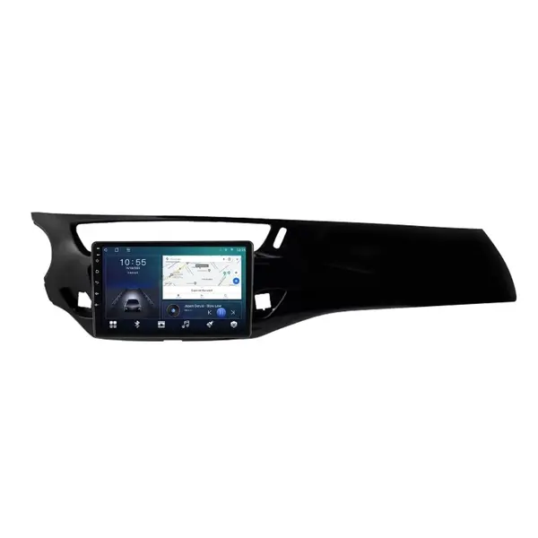 Navigatie dedicata cu Android Citroen C3 2009 - 2016, negru, 2GB RAM, Radio GPS Dual Zone, Display HD QLED 9" Touchscreen, Internet Wi-Fi si slot SIM 4G, Bluetooth, MirrorLink, USB
