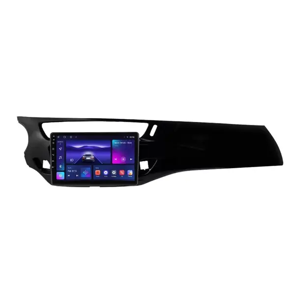 Navigatie dedicata cu Android Citroen C3 2009 - 2016, negru, 4GB RAM, Radio GPS Dual Zone, Display HD IPS 9" Touchscreen, Internet Wi-Fi, Bluetooth, MirrorLink, USB