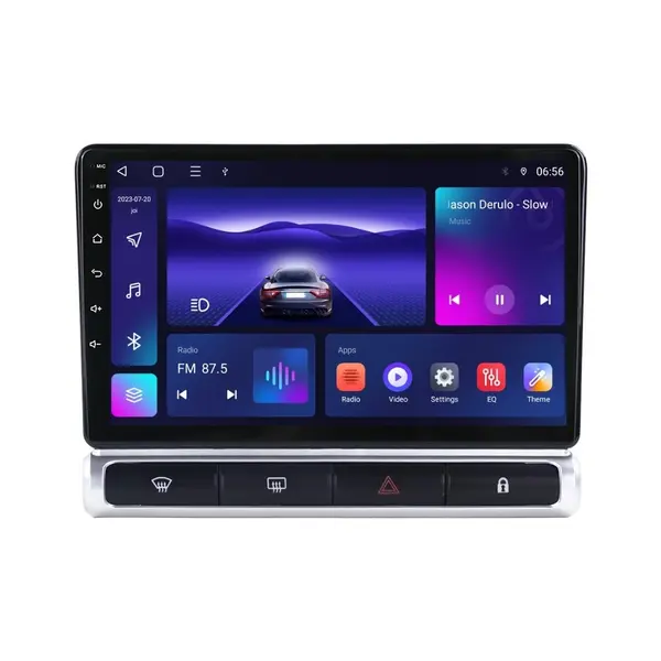 Navigatie dedicata cu Android Citroen C3 III 2016 - 2024, 4GB RAM, Radio GPS Dual Zone, Display HD IPS 9" Touchscreen, Internet Wi-Fi, Bluetooth, MirrorLink, USB