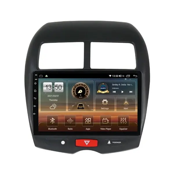 Navigatie dedicata cu Android Citroen C4 Aircross 2012 - 2017, 4GB RAM, Radio GPS Dual Zone, Display HD QLED 10" Touchscreen, Internet Wi-Fi si slot SIM 4G, Bluetooth, MirrorLink, USB