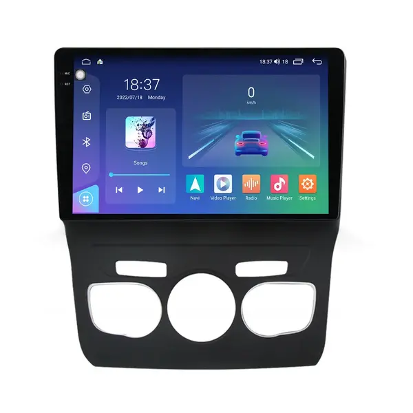 Navigatie dedicata cu Android Citroen DS4 2010 - 2018, clima automata, 4GB RAM, Radio GPS Dual Zone, Display 2K QLED 10.36" Touchscreen, Internet Wi-Fi si slot SIM 4G, Bluetooth, MirrorLink, USB