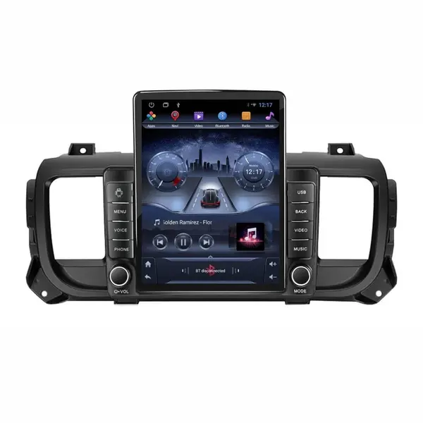 Navigatie dedicata cu Android Citroen Jumpy dupa 2016, 2GB RAM, Radio GPS Dual Zone, Touchscreen IPS 9.7" HD tip Tesla, Internet Wi-Fi, Bluetooth, MirrorLink, USB