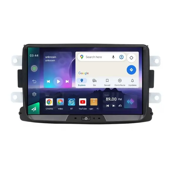 Navigatie dedicata cu Android Dacia Duster II 2018 - 2022, 4GB RAM, Radio GPS Dual Zone, Display HD IPS 8'' Touchscreen, Internet Wi-Fi si slot SIM 4G, Bluetooth, MirrorLink, USB