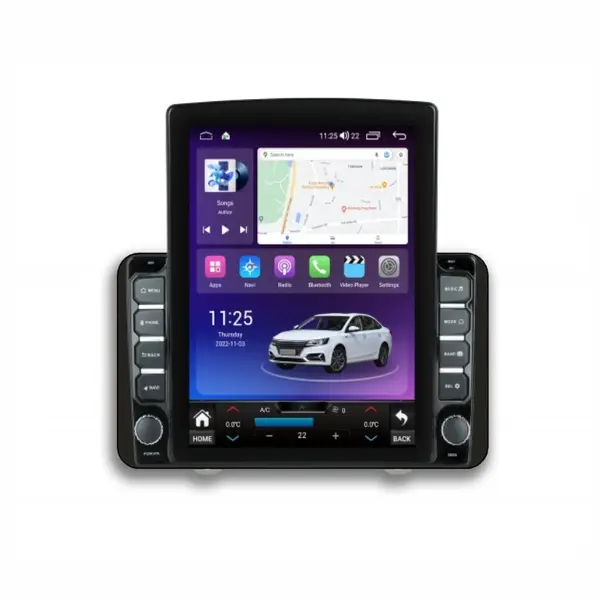 Navigatie dedicata cu Android Dacia Duster II 2022 - 2024, 8GB RAM, Radio GPS Dual Zone, Touchscreen IPS 9.7" HD tip Tesla, Internet Wi-Fi si slot SIM 4G, Bluetooth, MirrorLink, USB