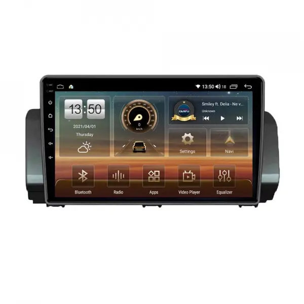 Navigatie dedicata cu Android Dacia Jogger dupa 2021, 6GB RAM, Radio GPS Dual Zone, Display HD QLED 9" Touchscreen, Internet Wi-Fi si slot SIM 4G, Bluetooth, MirrorLink, USB