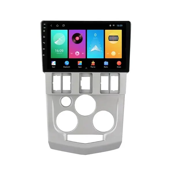 Navigatie dedicata cu Android Dacia Logan I 2004 - 2008, 2GB RAM, Radio GPS Dual Zone, Display HD IPS 9" Touchscreen, Internet Wi-Fi, Bluetooth, MirrorLink, USB