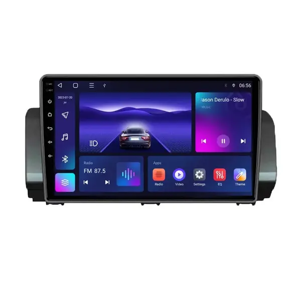Navigatie dedicata cu Android Dacia Logan III dupa 2021, 4GB RAM, Radio GPS Dual Zone, Display HD IPS 9" Touchscreen, Internet Wi-Fi, Bluetooth, MirrorLink, USB