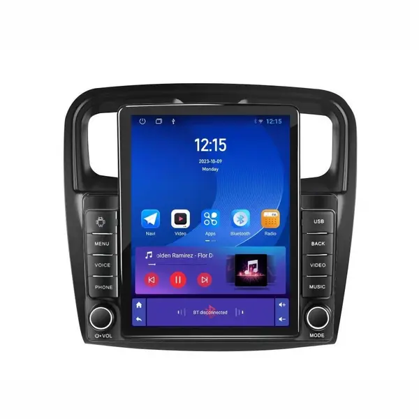 Navigatie dedicata cu Android Dacia Sandero II 2012 - 2020, 1GB RAM, Radio GPS Dual Zone, Touchscreen IPS 9.7" HD tip Tesla, Internet Wi-Fi, Bluetooth, MirrorLink, USB