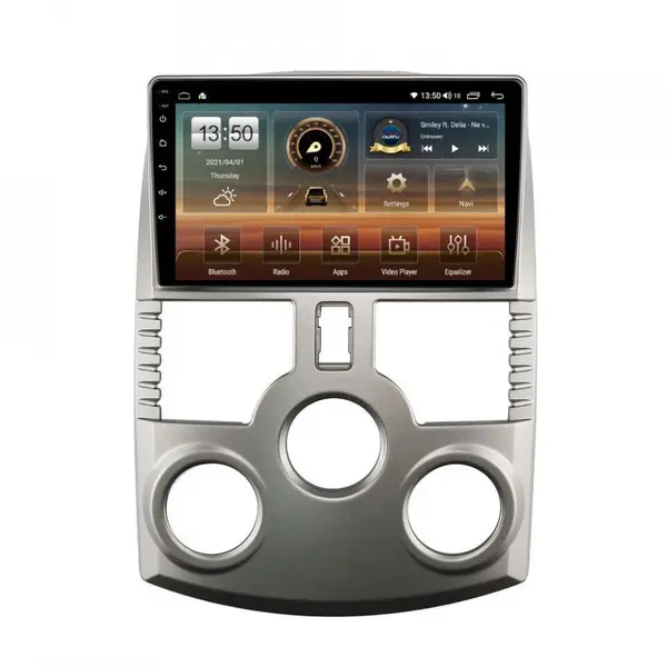 Navigatie dedicata cu Android Daihatsu Terios dupa 2005, 6GB RAM, Radio GPS Dual Zone, Display HD QLED 9" Touchscreen, Internet Wi-Fi si slot SIM 4G, Bluetooth, MirrorLink, USB