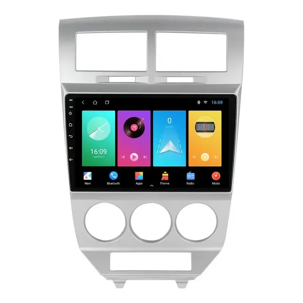 Navigatie dedicata cu Android Dodge Caliber 2006 - 2010, 1GB RAM, Radio GPS Dual Zone, Display HD IPS 10" Touchscreen, Internet Wi-Fi, Bluetooth, MirrorLink, USB