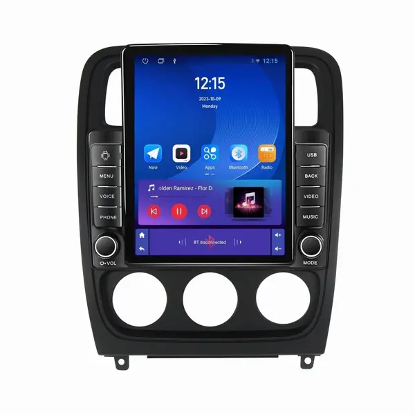 Navigatie dedicata cu Android Dodge Caliber 2010 - 2012, 1GB RAM, Radio GPS Dual Zone, Touchscreen IPS 9.7" HD tip Tesla, Internet Wi-Fi, Bluetooth, MirrorLink, USB