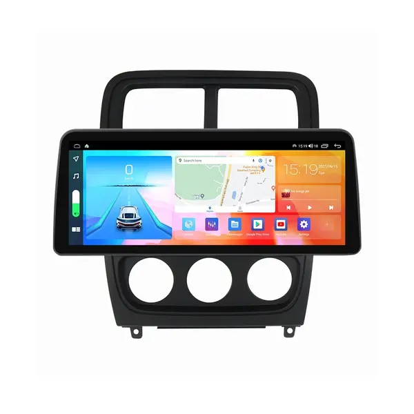 Navigatie dedicata cu Android Dodge Caliber 2010 - 2012, 4GB RAM, Radio GPS Dual Zone, Display QLED 12.3" Touchscreen, Internet Wi-Fi si slot SIM 4G, Bluetooth, MirrorLink, USB