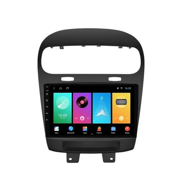 Navigatie dedicata cu Android Dodge Journey 2011 - 2020, 2GB RAM, Radio GPS Dual Zone, Display HD IPS 9" Touchscreen, Internet Wi-Fi, Bluetooth, MirrorLink, USB