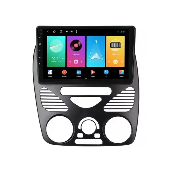Navigatie dedicata cu Android Fiat Albea 2002 - 2009, 1GB RAM, Radio GPS Dual Zone, Display HD IPS 9" Touchscreen, Internet Wi-Fi, Bluetooth, MirrorLink, USB