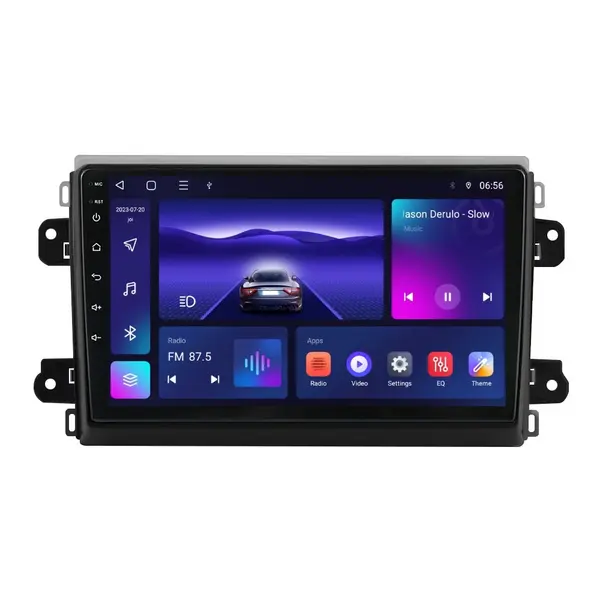 Navigatie dedicata cu Android Fiat Ducato dupa 2022, 4GB RAM, Radio GPS Dual Zone, Display HD IPS 9" Touchscreen, Internet Wi-Fi, Bluetooth, MirrorLink, USB