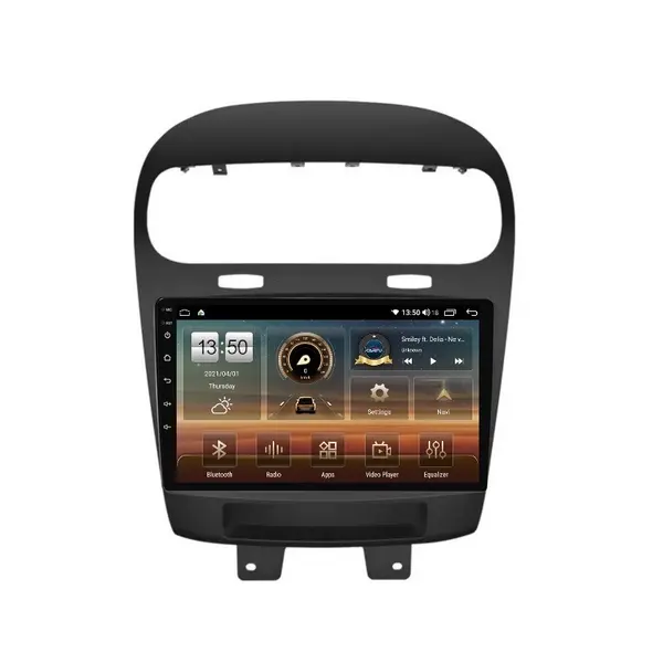 Navigatie dedicata cu Android Fiat Freemont 2011 - 2016, 4GB RAM, Radio GPS Dual Zone, Display HD QLED 9" Touchscreen, Internet Wi-Fi si slot SIM 4G, Bluetooth, MirrorLink, USB