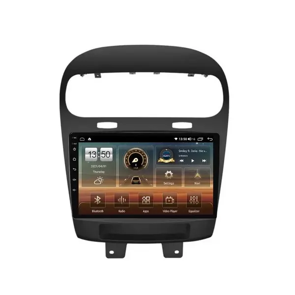 Navigatie dedicata cu Android Fiat Freemont 2011 - 2016, 6GB RAM, Radio GPS Dual Zone, Display HD QLED 9" Touchscreen, Internet Wi-Fi si slot SIM 4G, Bluetooth, MirrorLink, USB