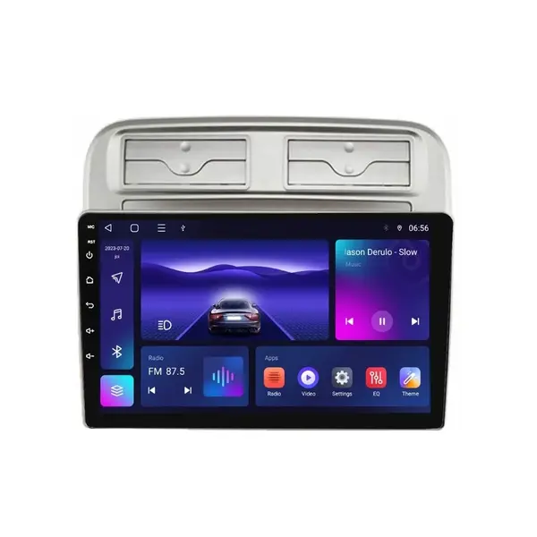 Navigatie dedicata cu Android Fiat Punto 199 / Grande Punto 2005 - 2010, 4GB RAM, Radio GPS Dual Zone, Display HD IPS 9" Touchscreen, Internet Wi-Fi, Bluetooth, MirrorLink, USB