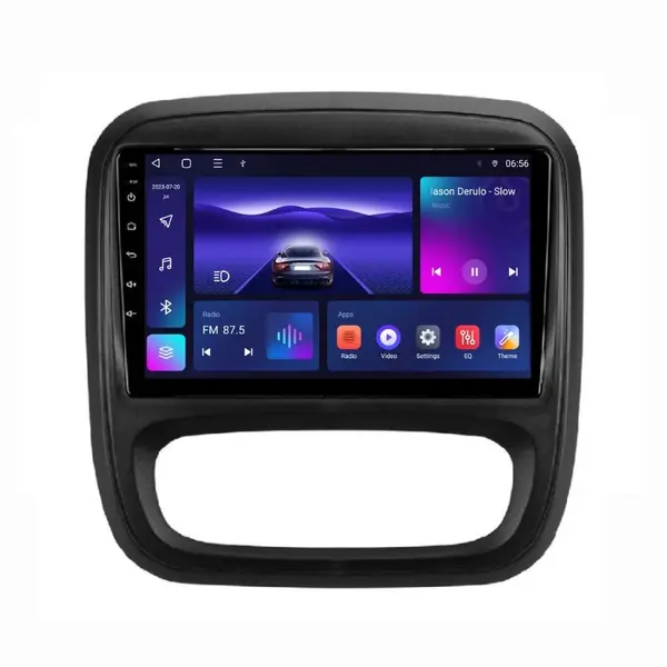 Navigatie dedicata cu Android Fiat Talento dupa 2016, 4GB RAM, Radio GPS Dual Zone, Display HD IPS 9" Touchscreen, Internet Wi-Fi, Bluetooth, MirrorLink, USB