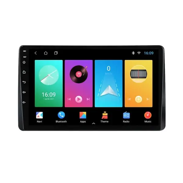 Navigatie dedicata cu Android Ford B-Max 2012 - 2018 fara ecran din fabrica, 2GB RAM, Radio GPS Dual Zone, Display HD IPS 9" Touchscreen, Internet Wi-Fi, Bluetooth, MirrorLink, USB