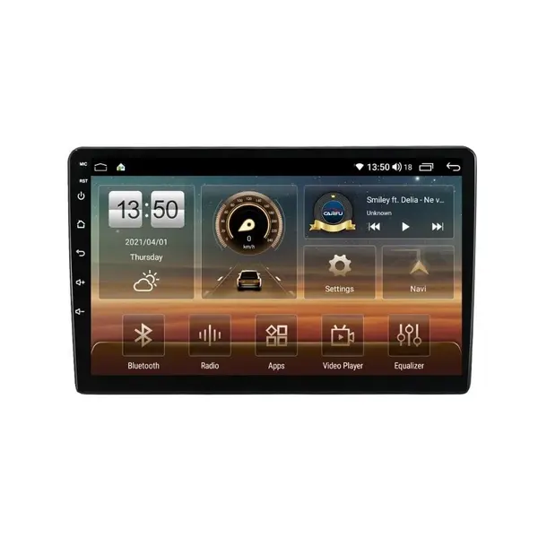 Navigatie dedicata cu Android Ford C-Max 2003 - 2010, 4GB RAM, Radio GPS Dual Zone, Display HD QLED 9" Touchscreen, Internet Wi-Fi si slot SIM 4G, Bluetooth, MirrorLink, USB