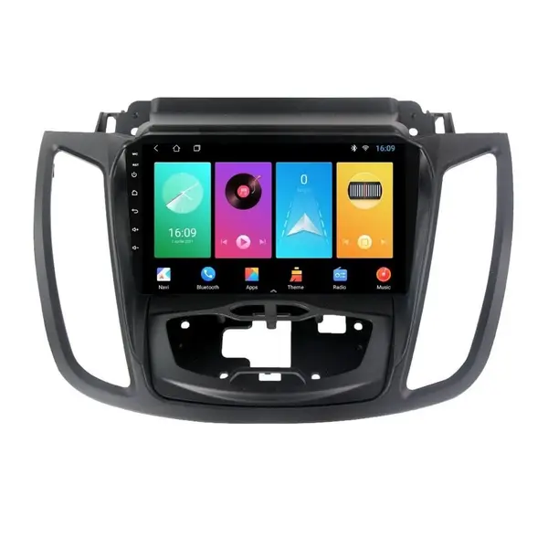 Navigatie dedicata cu Android Ford C-Max II / Grand C-Max 2010 - 2019 cu navigatie originala, 1GB RAM, Radio GPS Dual Zone, Display HD IPS 9" Touchscreen, Internet Wi-Fi, Bluetooth, MirrorLink, USB