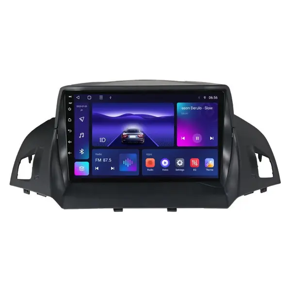 Navigatie dedicata cu Android Ford C-Max II / Grand C-Max 2010 - 2019, 4GB RAM, Radio GPS Dual Zone, Display HD IPS 9" Touchscreen, Internet Wi-Fi, Bluetooth, MirrorLink, USB