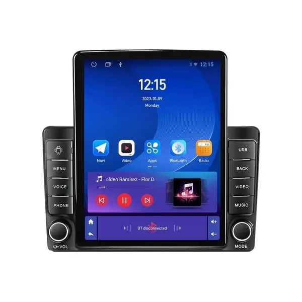 Navigatie dedicata cu Android Ford Fiesta V 2002 - 2005, 1GB RAM, Radio GPS Dual Zone, Touchscreen IPS 9.7" HD tip Tesla, Internet Wi-Fi, Bluetooth, MirrorLink, USB