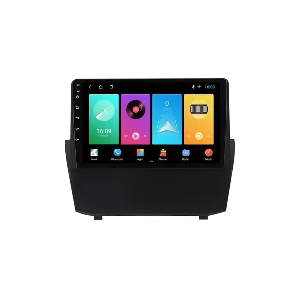 Navigatie dedicata cu Android Ford Fiesta VI 2008 - 2019, 1GB RAM, Radio GPS Dual Zone, Display HD IPS 9" Touchscreen, Internet Wi-Fi, Bluetooth, MirrorLink, USB