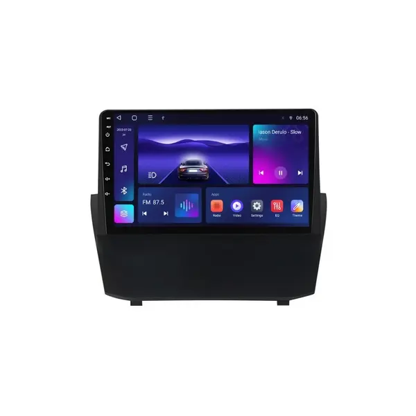 Navigatie dedicata cu Android Ford Fiesta VI 2008 - 2019, 4GB RAM, Radio GPS Dual Zone, Display HD IPS 9" Touchscreen, Internet Wi-Fi, Bluetooth, MirrorLink, USB