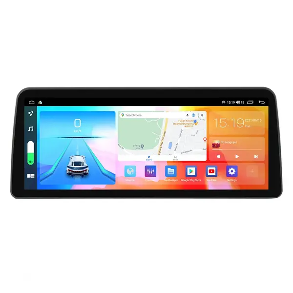Navigatie dedicata cu Android Ford Kuga I 2008 - 2012, 8GB RAM, Radio GPS Dual Zone, Display QLED 12.3" Touchscreen, Internet Wi-Fi si slot SIM 4G, Bluetooth, MirrorLink, USB